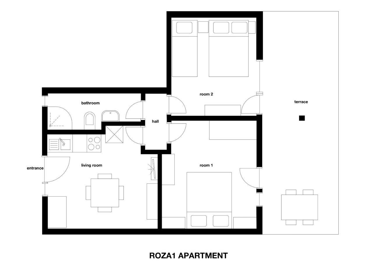 Apartments M&R Spadina Vodice Esterno foto